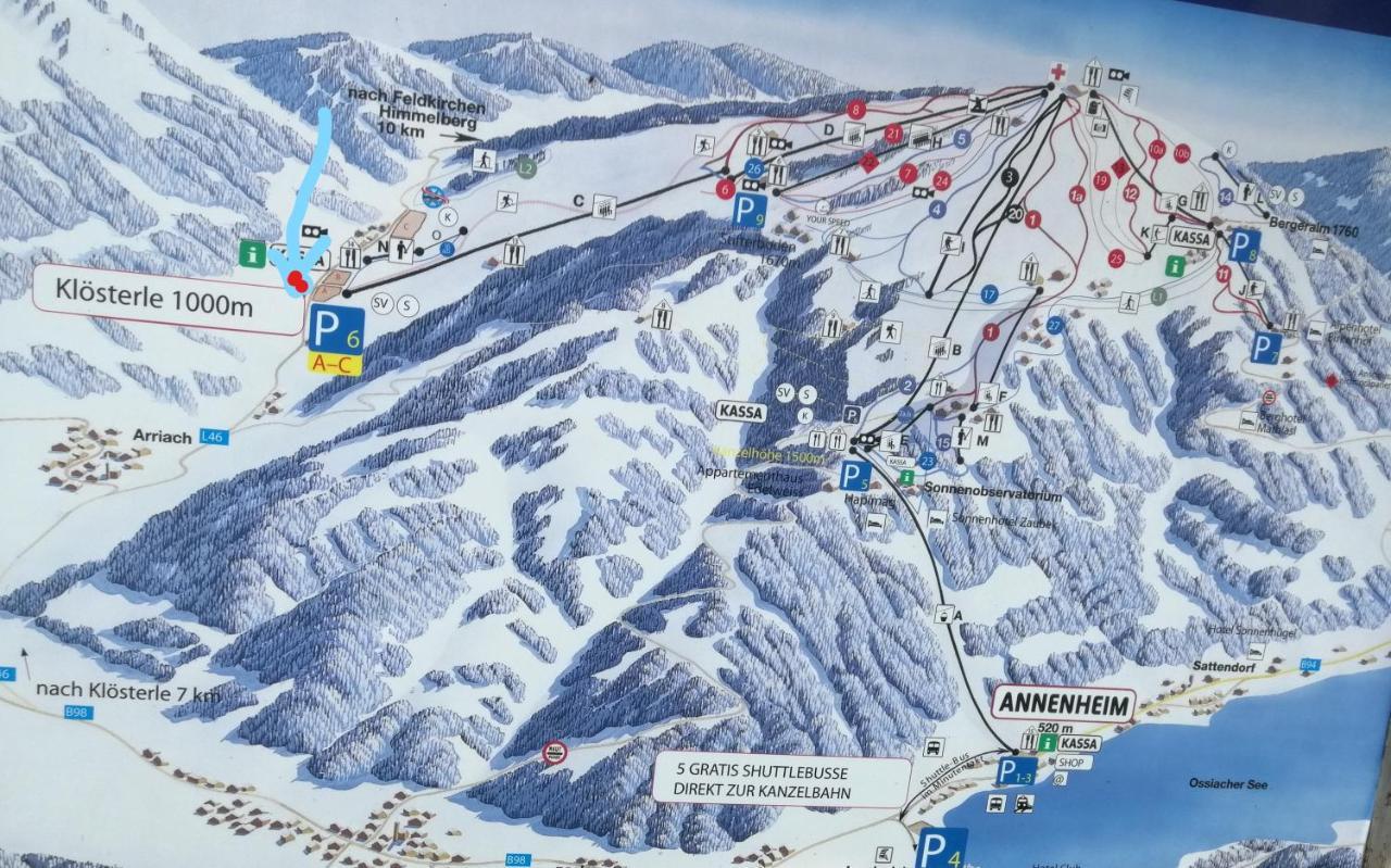 Appartement Vidmar-Ferienglueck Arriach Esterno foto